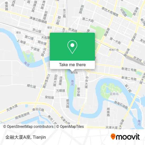 金融大厦A座 map