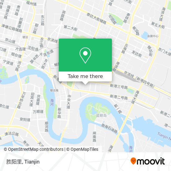 胜阳里 map