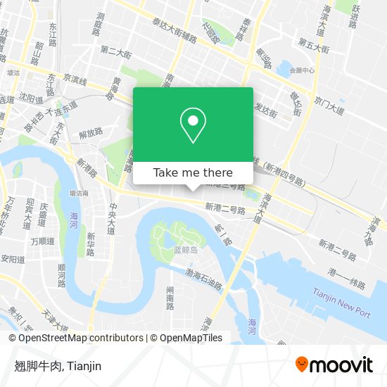 翘脚牛肉 map
