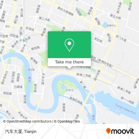 汽车大厦 map