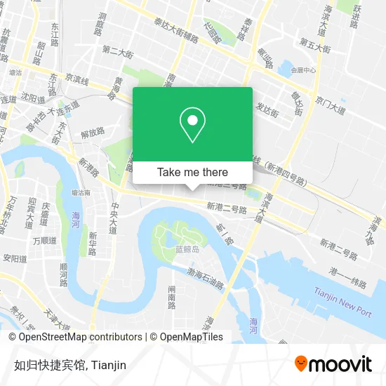 如归快捷宾馆 map