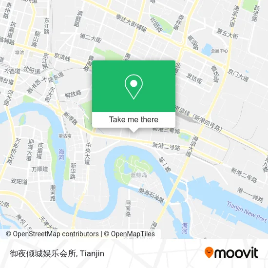 御夜倾城娱乐会所 map