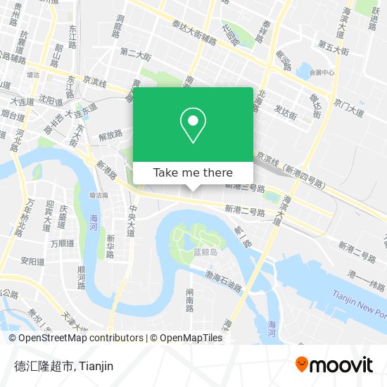 德汇隆超市 map