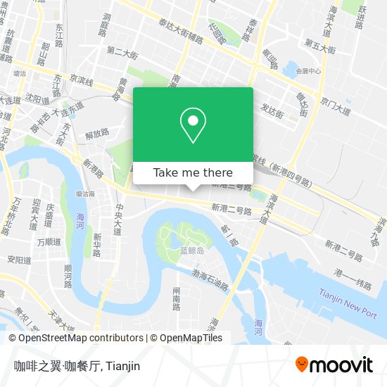咖啡之翼·咖餐厅 map