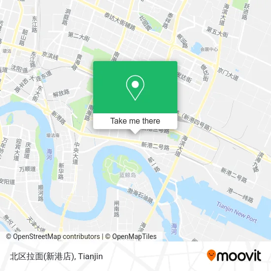 北区拉面(新港店) map