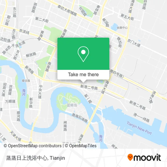 蒸蒸日上洗浴中心 map