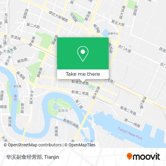 华滨副食经营部 map