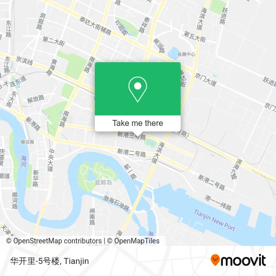 华开里-5号楼 map