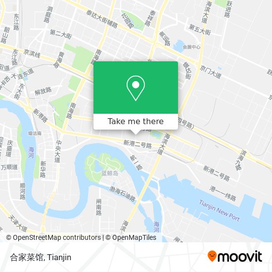 合家菜馆 map