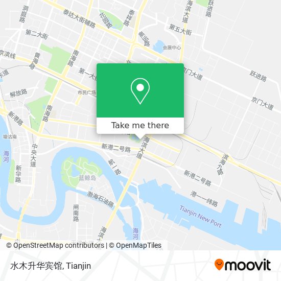 水木升华宾馆 map