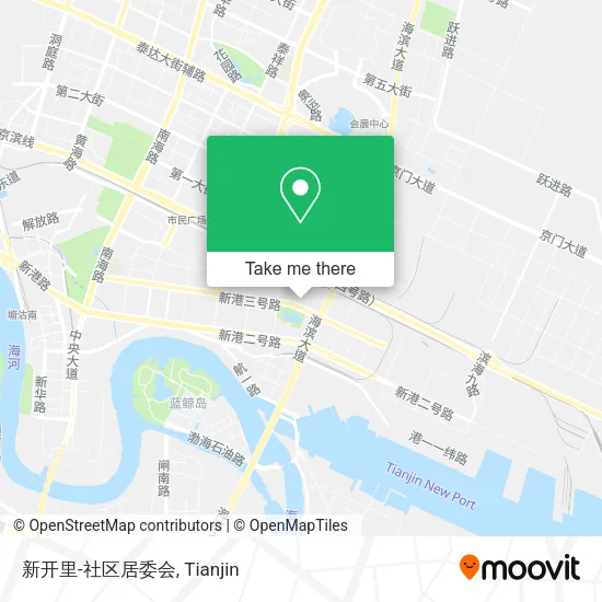 新开里-社区居委会 map