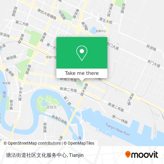 塘沽街道社区文化服务中心 map