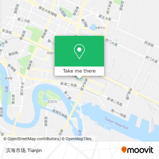 滨海市场 map