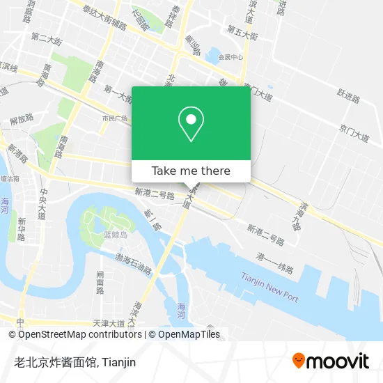 老北京炸酱面馆 map