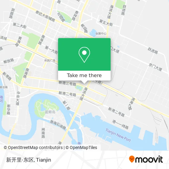 新开里-东区 map
