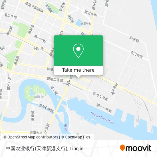 中国农业银行(天津新港支行) map