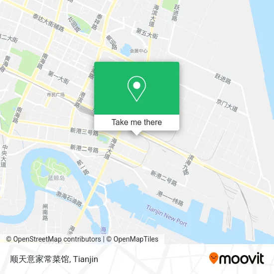 顺天意家常菜馆 map