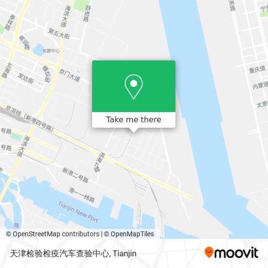 天津检验检疫汽车查验中心 map