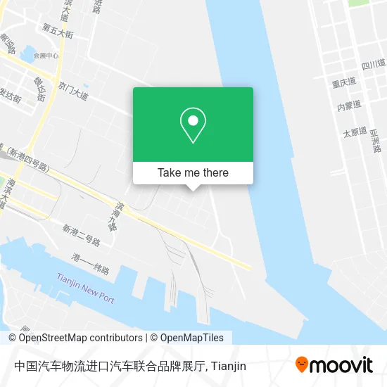 中国汽车物流进口汽车联合品牌展厅 map