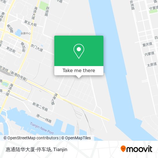 惠通陆华大厦-停车场 map