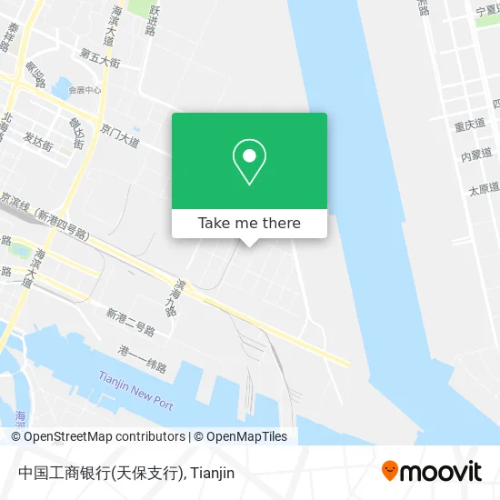 中国工商银行(天保支行) map