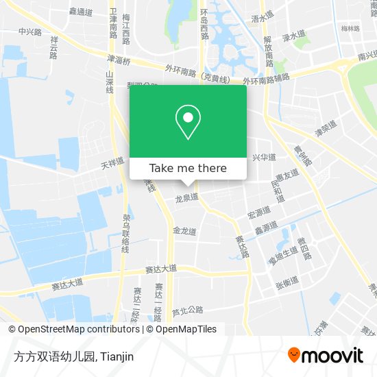 方方双语幼儿园 map