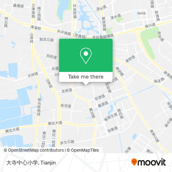 大寺中心小学 map
