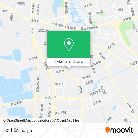 铭士堂 map