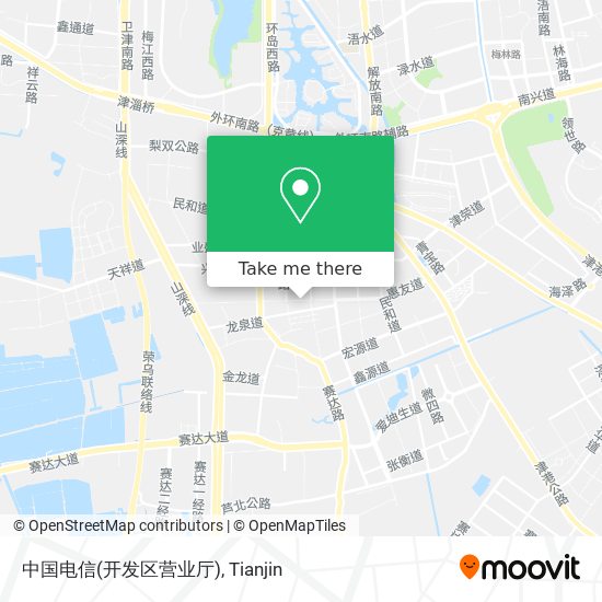 中国电信(开发区营业厅) map