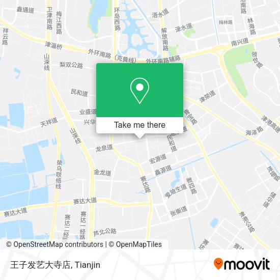 王子发艺大寺店 map