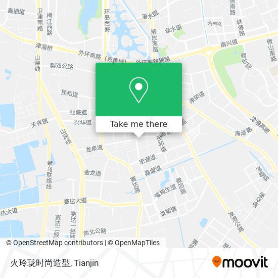 火玲珑时尚造型 map
