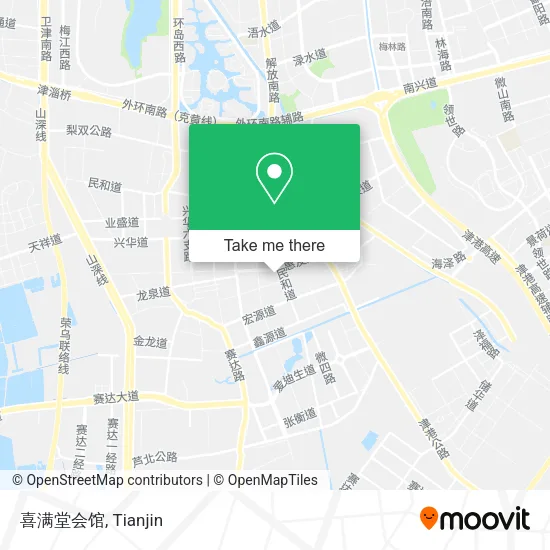 喜满堂会馆 map