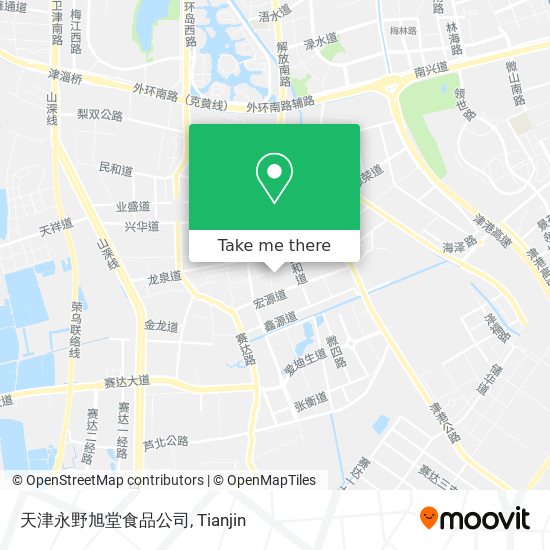 天津永野旭堂食品公司 map