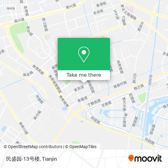 民盛园-13号楼 map