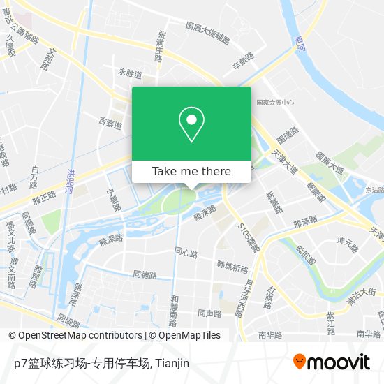p7篮球练习场-专用停车场 map