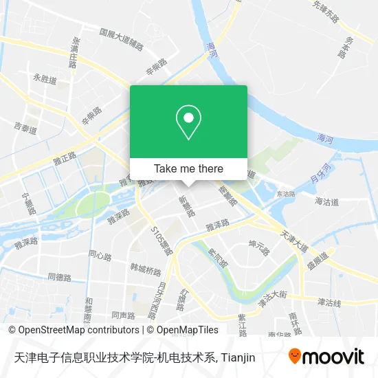 天津电子信息职业技术学院-机电技术系 map