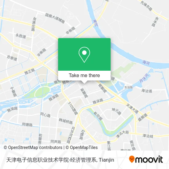 天津电子信息职业技术学院-经济管理系 map