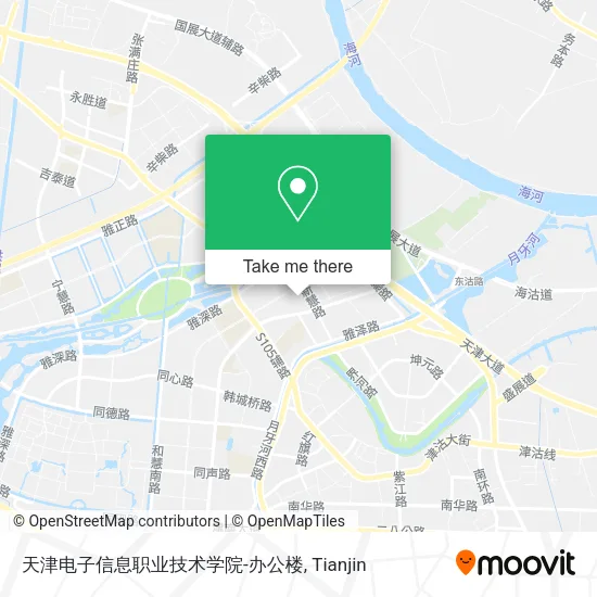 天津电子信息职业技术学院-办公楼 map