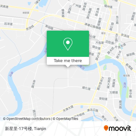 新星里-17号楼 map