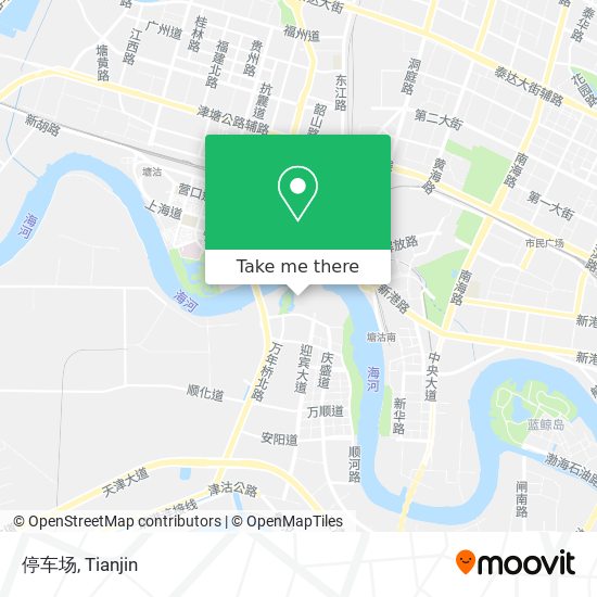 停车场 map