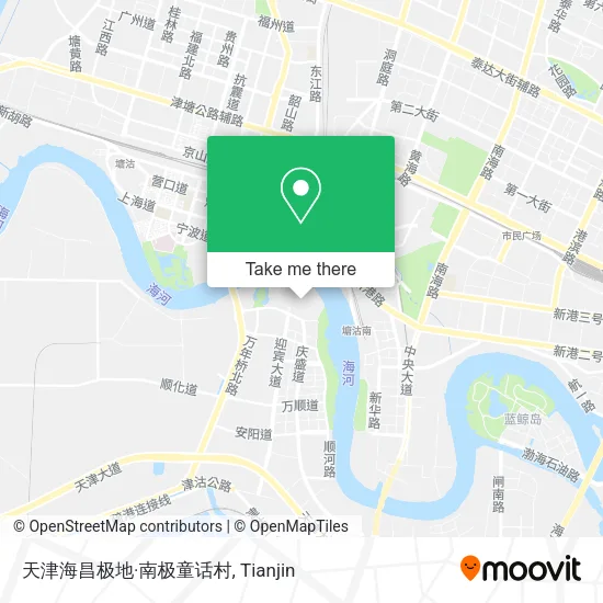 天津海昌极地·南极童话村 map