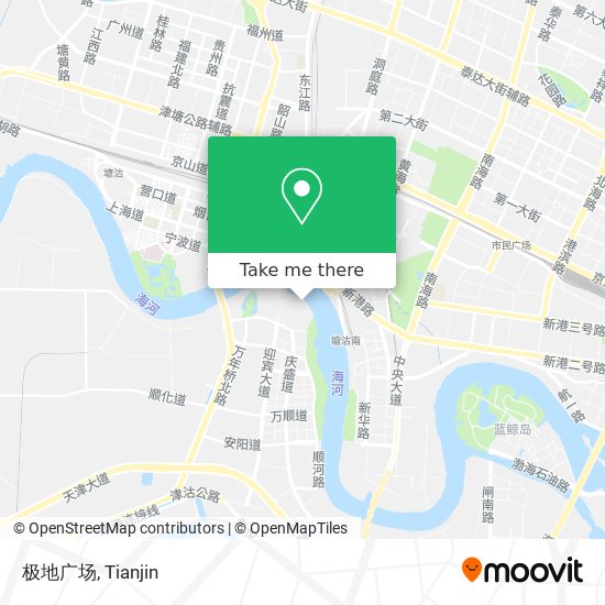 极地广场 map