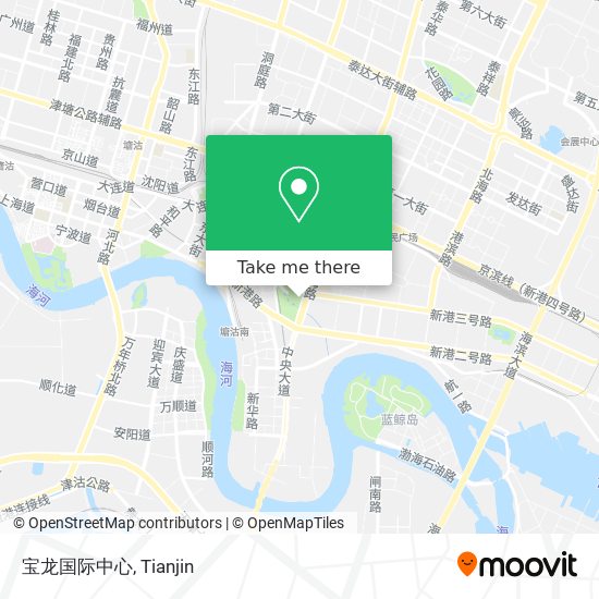 宝龙国际中心 map