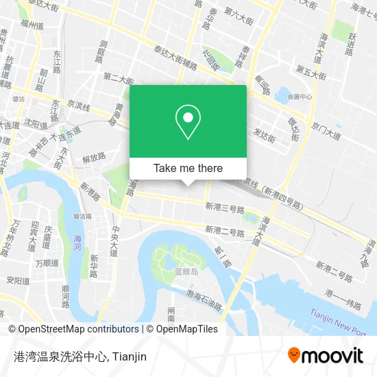 港湾温泉洗浴中心 map