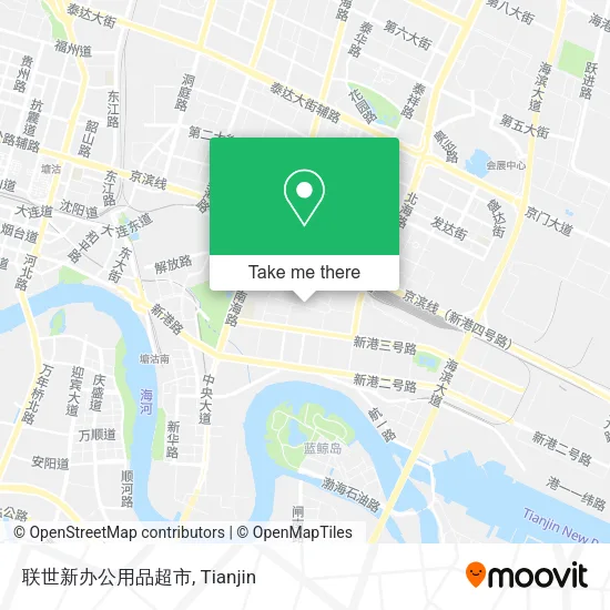 联世新办公用品超市 map