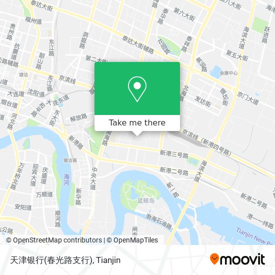 天津银行(春光路支行) map