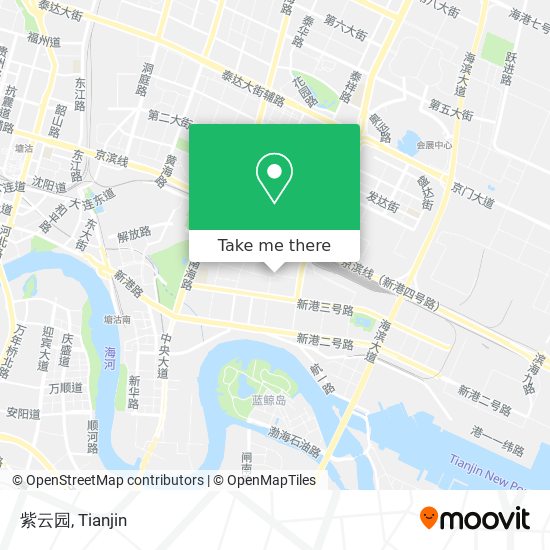 紫云园 map
