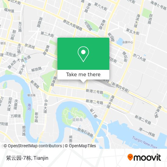 紫云园-7栋 map