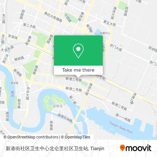 新港街社区卫生中心北仑里社区卫生站 map