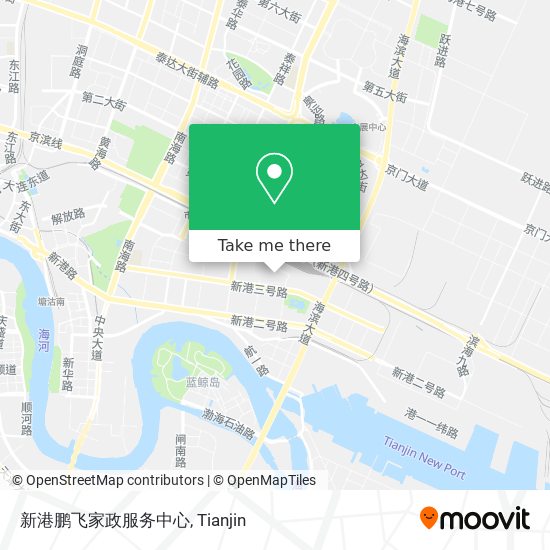 新港鹏飞家政服务中心 map